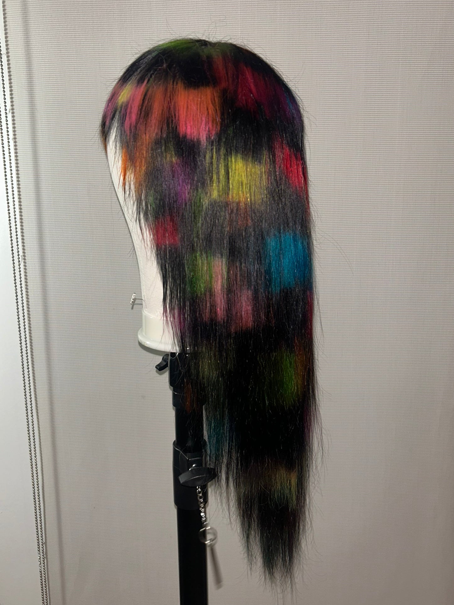 Rainbow Checkered print