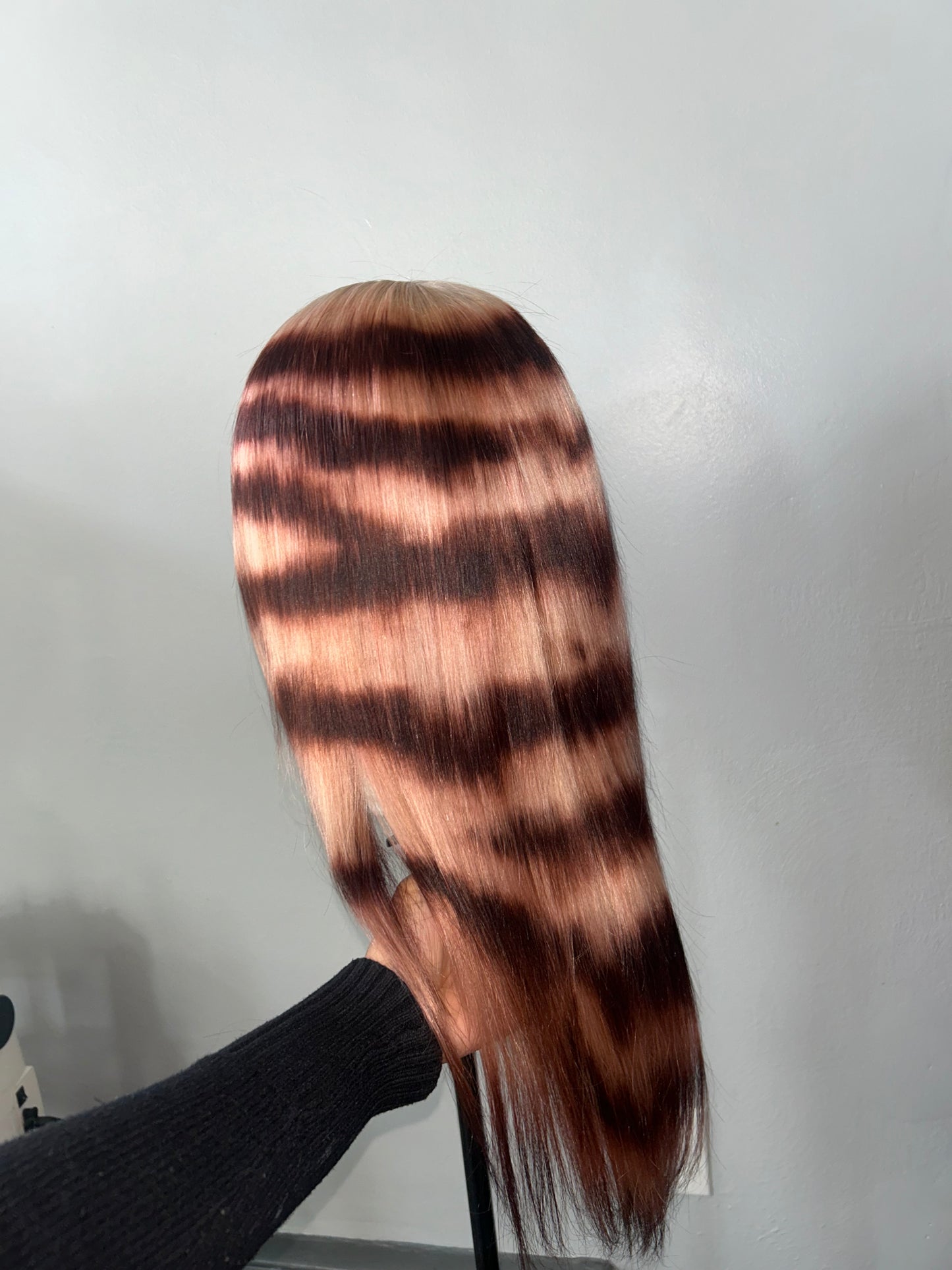Brown zebra print