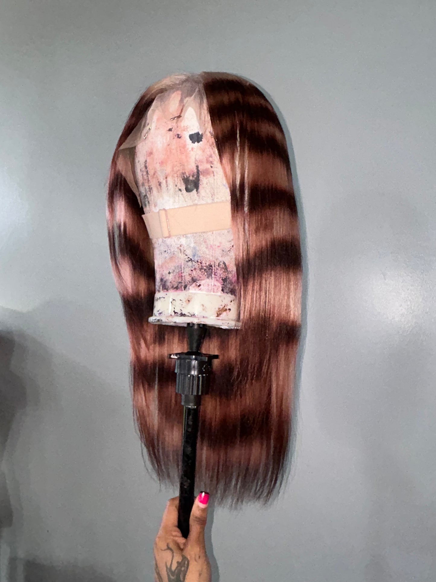 Brown zebra print
