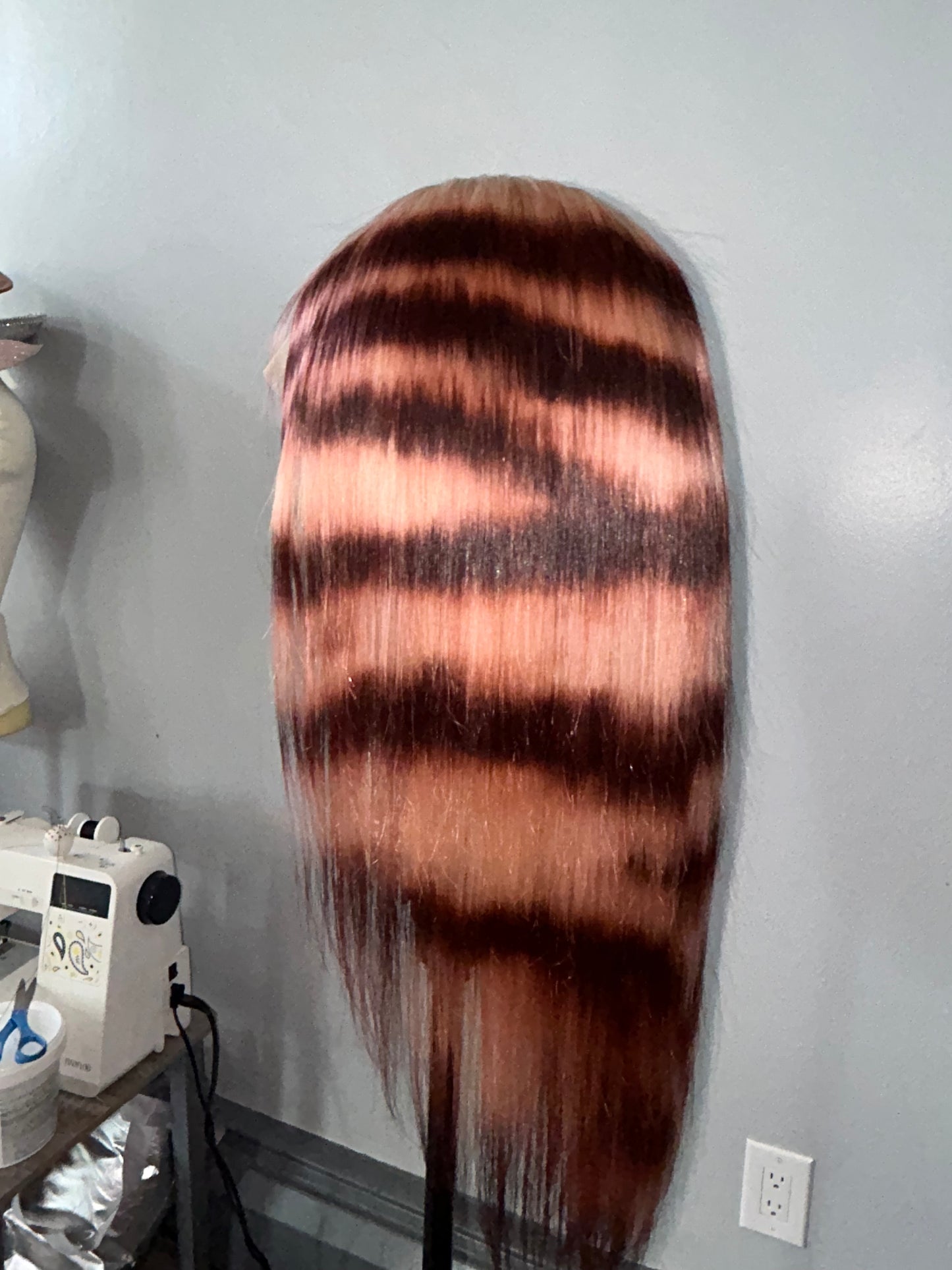 Brown zebra print