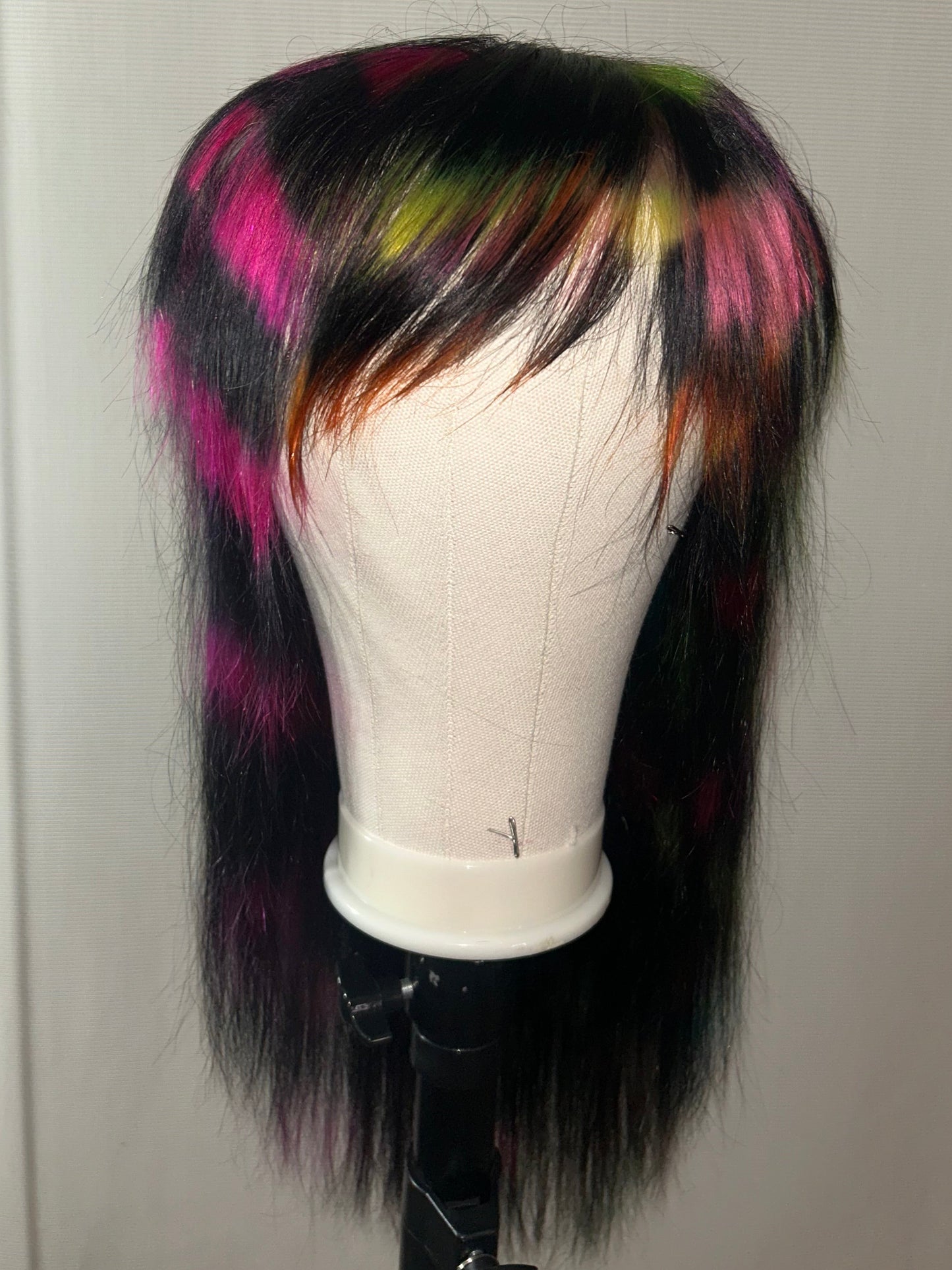 Rainbow Checkered print