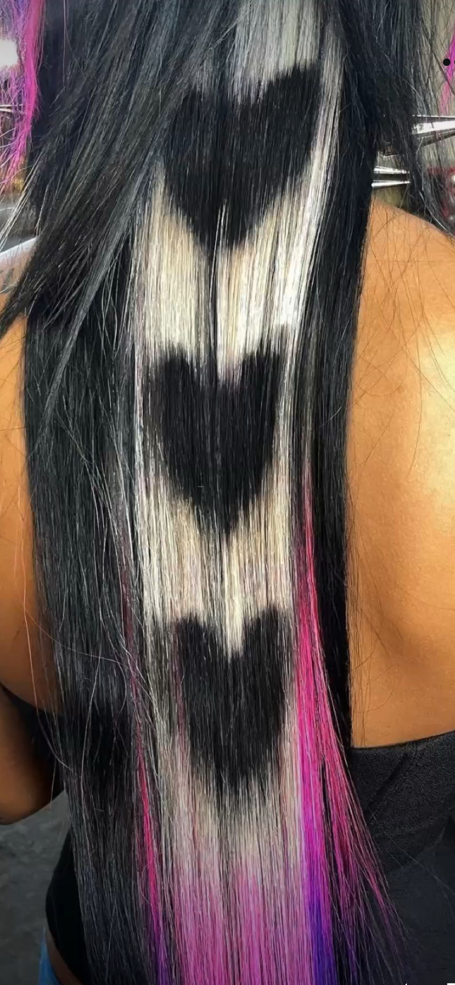 Custom order; clip-ins