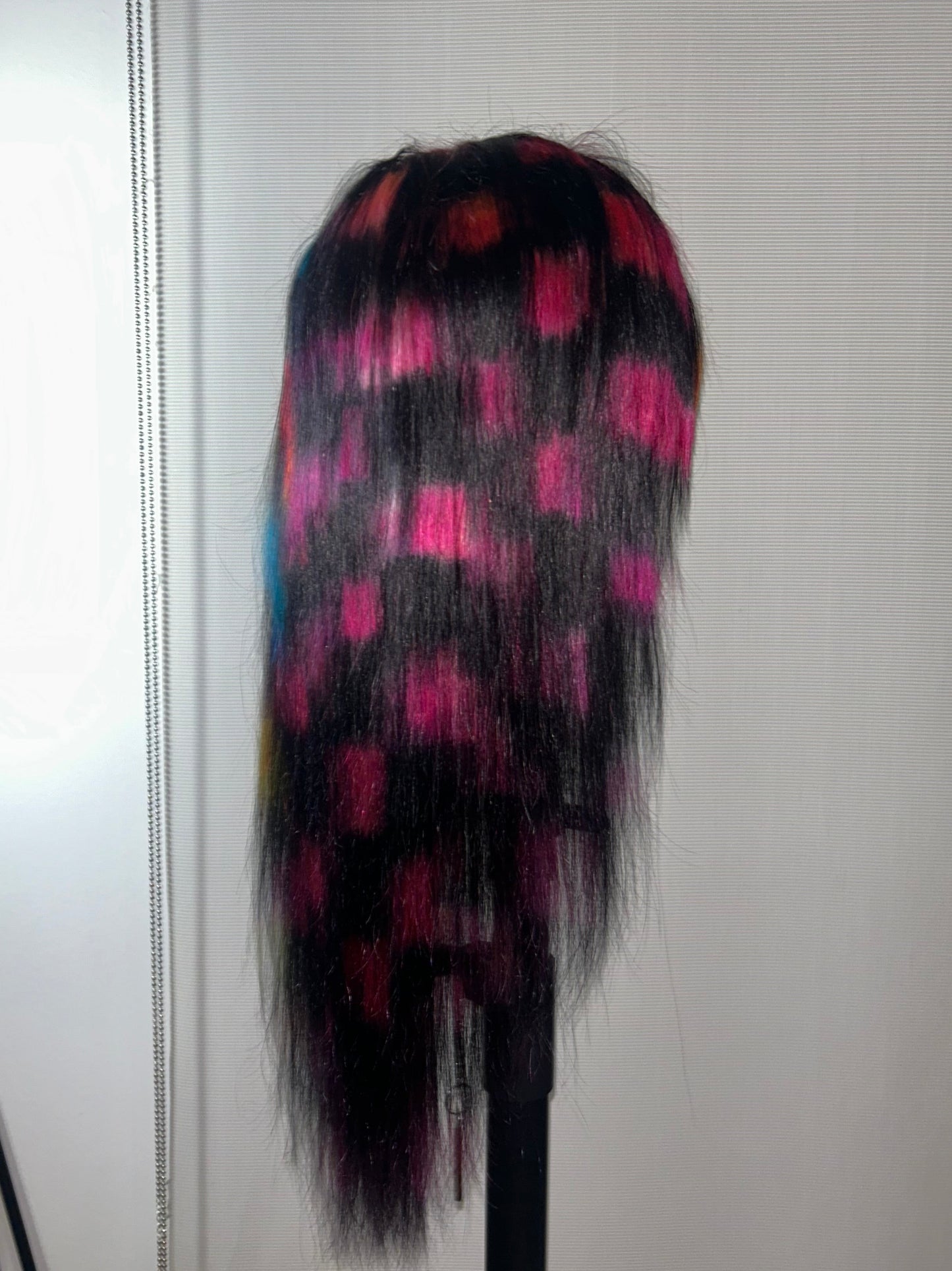 Rainbow Checkered print