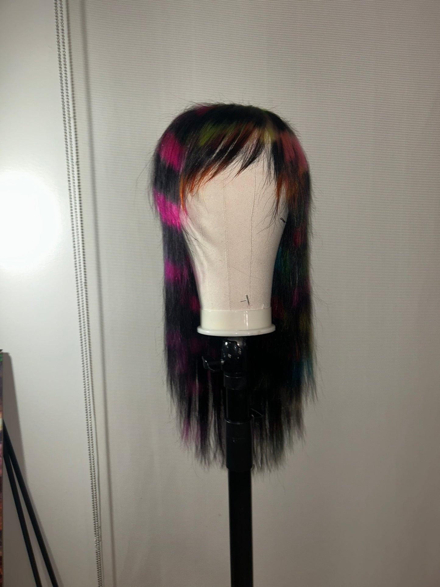 Rainbow Checkered print