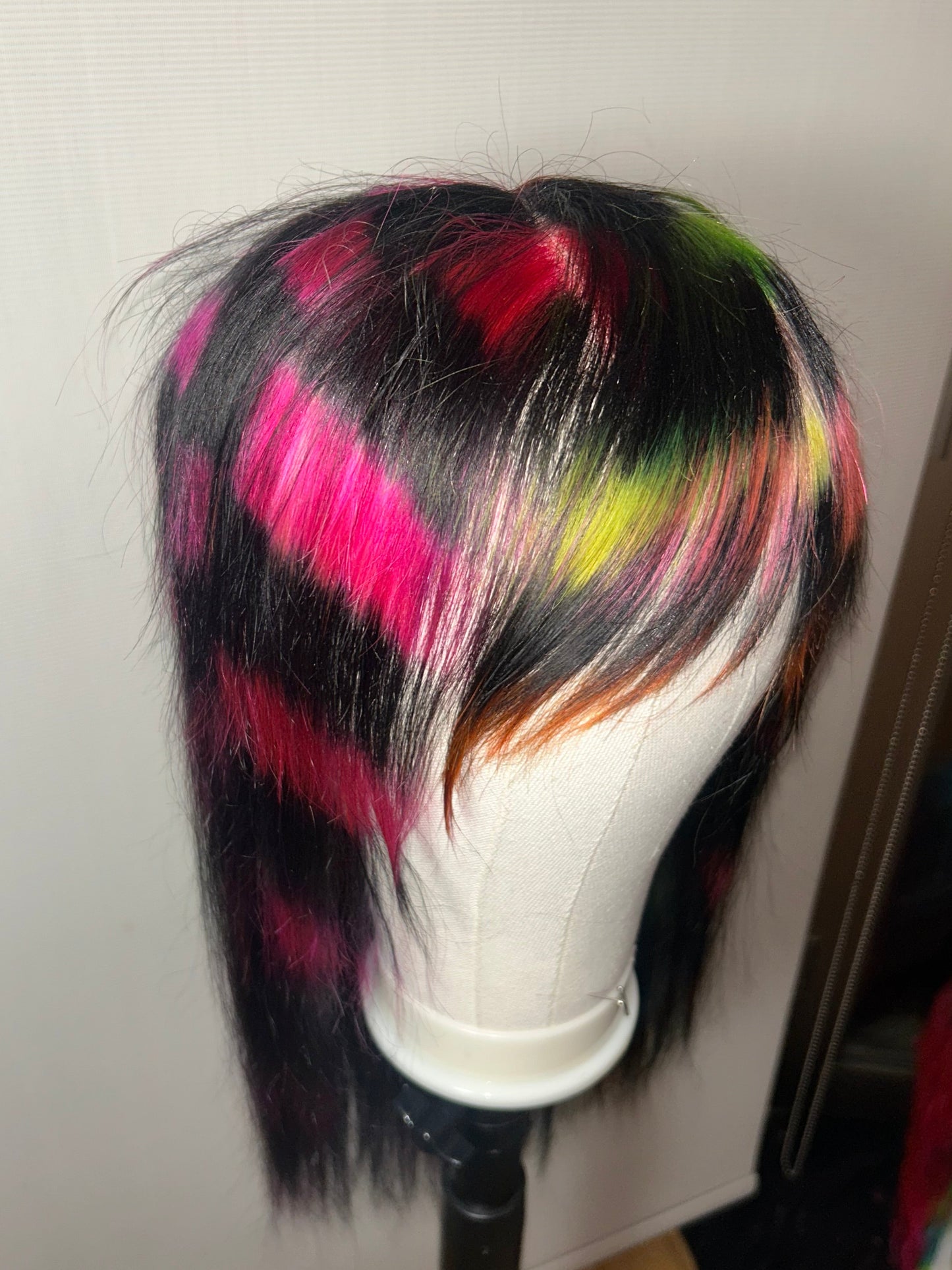 Rainbow Checkered print